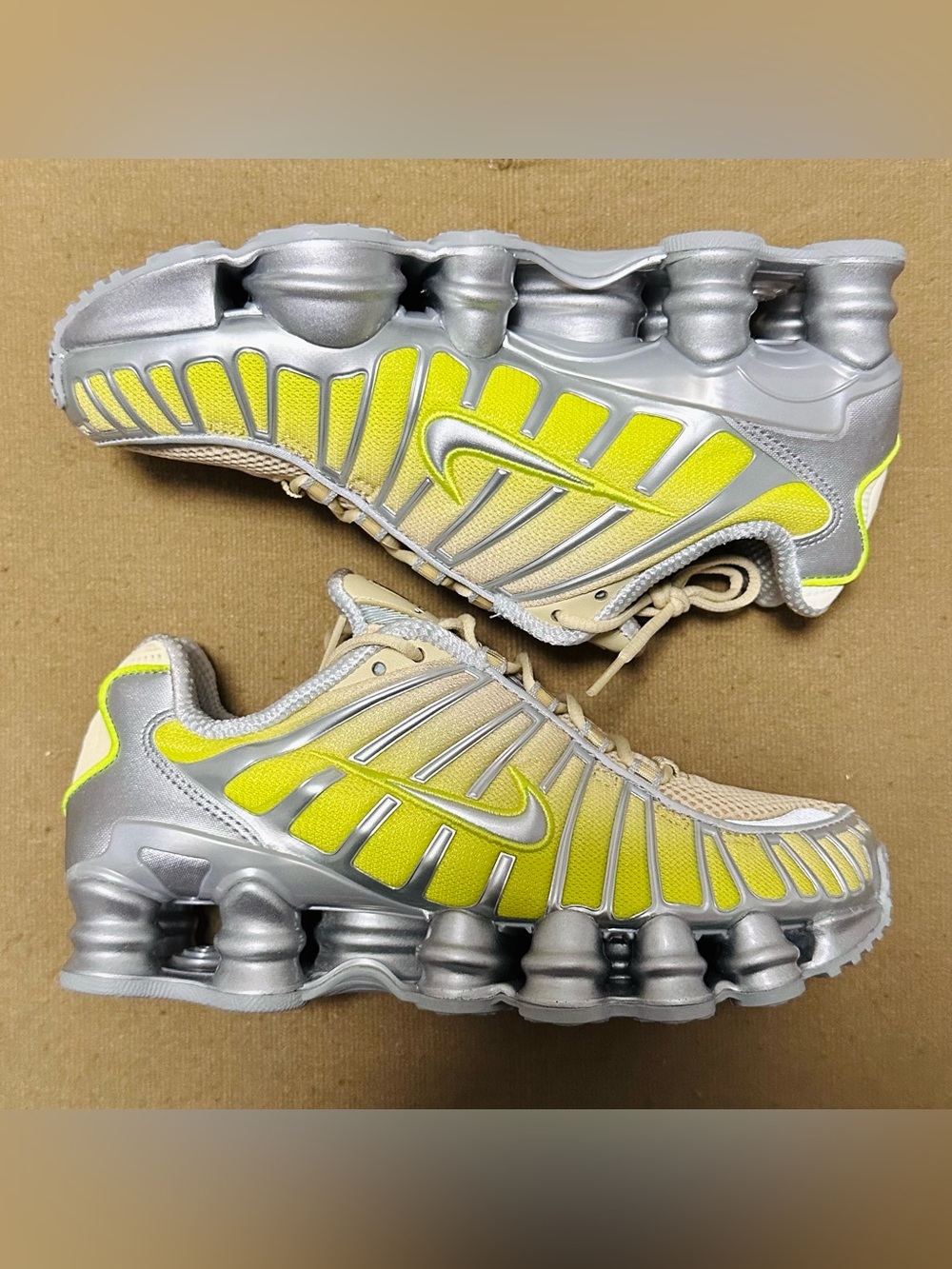Nike Shox TL Fade ‘Gold Metallic Silver’- Women’s Size 6.5